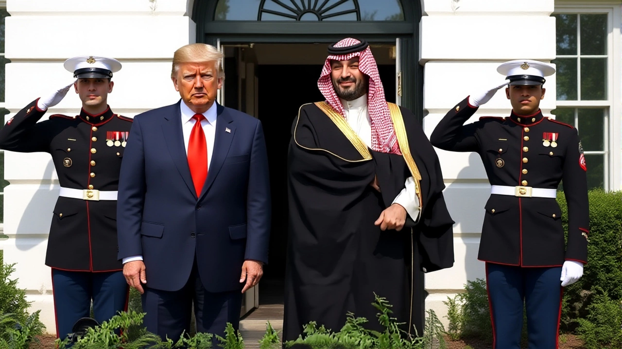 Trump Defends MBS Over Khashoggi Murder as ABC Reporter Confronts Him in Oval Office